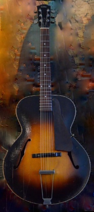 71st.guitar on my 71st.Birthday 1935 Gibson L-50